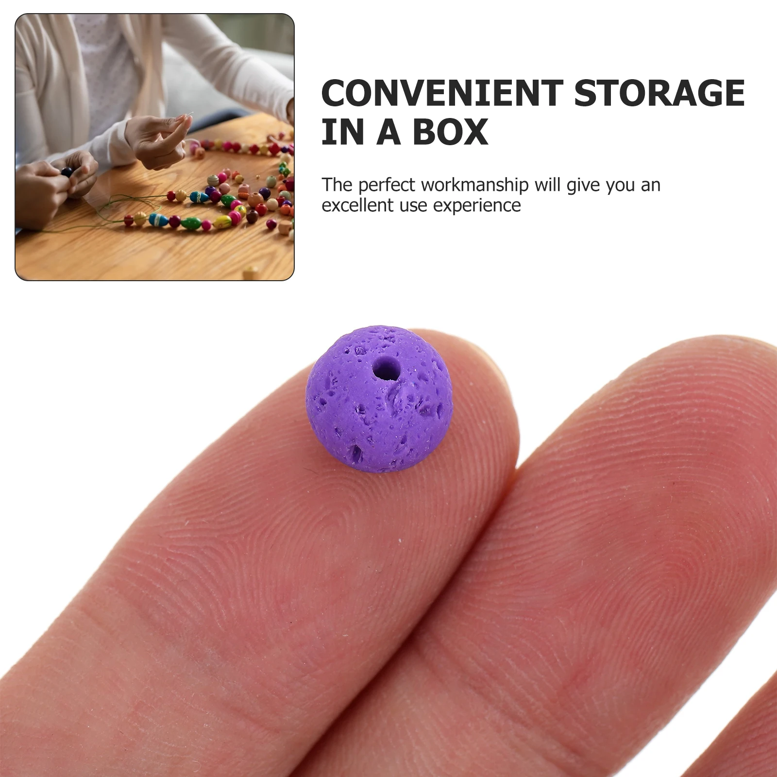 200pcs Colorful Volcanic Stone Beads Bulk DIY Jewelry Kit Large Hole Round Loose Storage Necklace Bracelet Materials
200pcs Colorful Volcanic Stone Beads Bulk DIY Jewelry Kit Large Hole Round Loose Storage Necklace Bracelet Materials