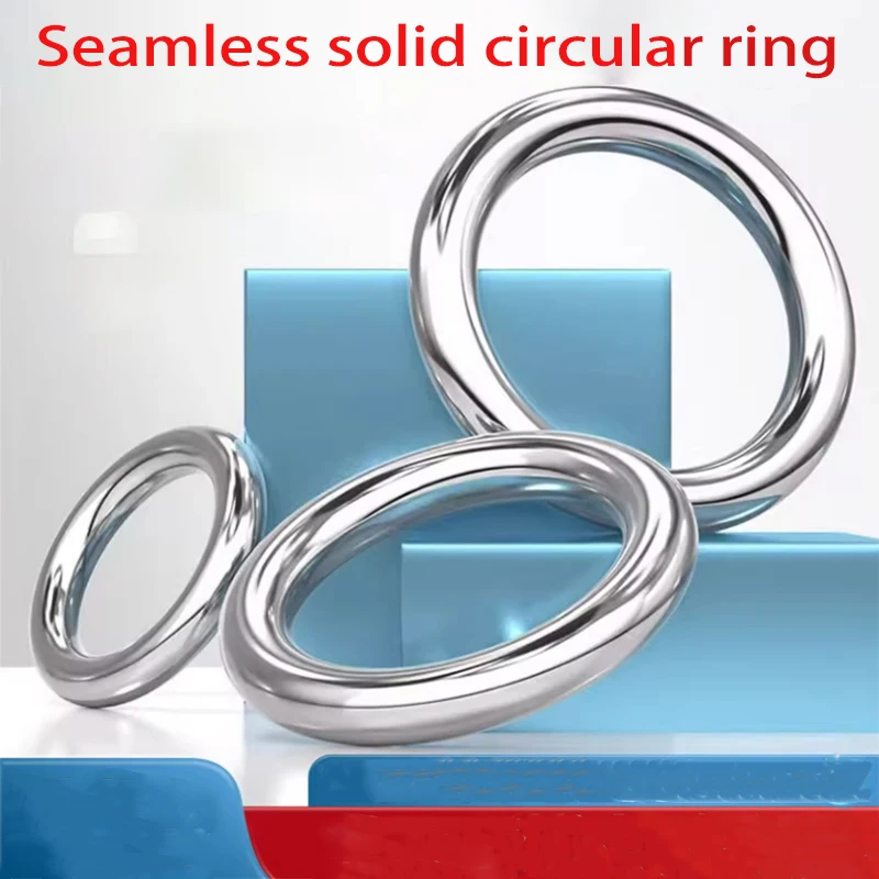 304 Stainless Steel A2 M3-M7 Circle Rings Solid Welded O Ring Iron Ring Pet Pull Ring Fishing Net Pull Round Ringss Hanger
304 Stainless Steel A2 M3-M7 Circle Rings Solid Welded O Ring Iron Ring Pet Pull Ring Fishing Net Pull Round Ringss Hanger