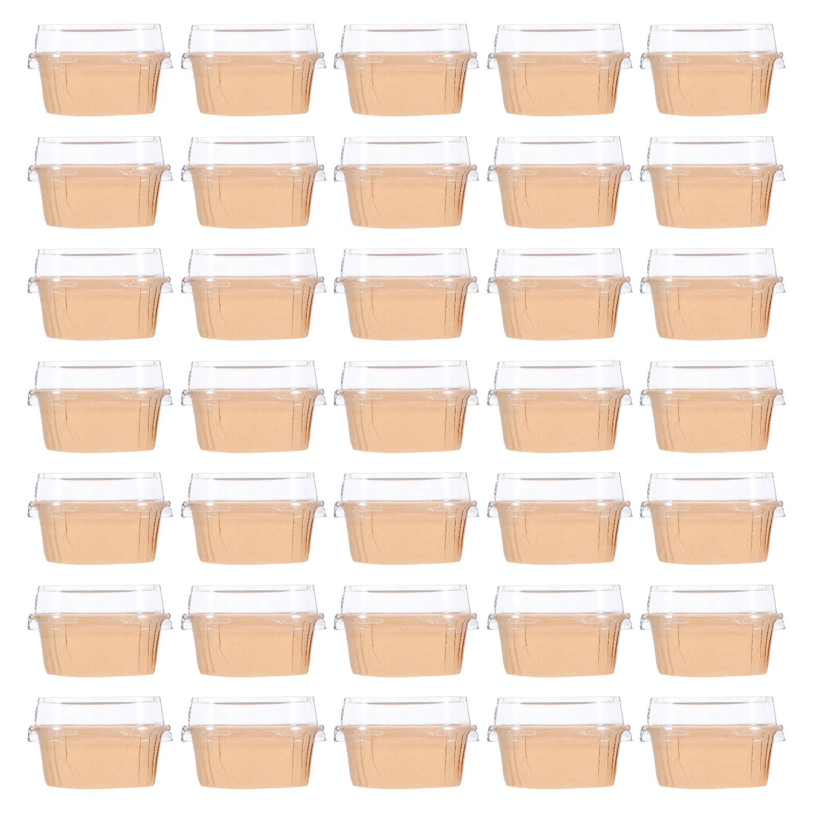100pcs Disposable Dessert Cups With Lids Transparent Baking Containers For Cupcakes Muffins Ice Cream Pudding Party Supplies
100pcs Disposable Dessert Cups With Lids Transparent Baking Containers For Cupcakes Muffins Ice Cream Pudding Party Supplies