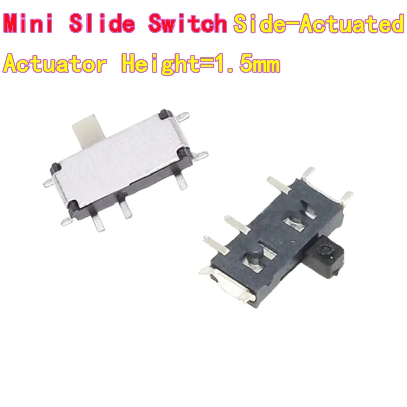 50 шт. MSK-12C02/MSK12C01-07 Мини-ползунковый переключатель, боковая активация, 7P 2Pos SMD, привод 1,5 мм
50 шт. MSK-12C02/MSK12C01-07 Мини-ползунковый переключатель, боковая активация, 7P 2Pos SMD, привод 1,5 мм