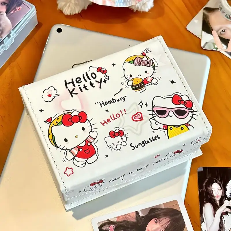Hello Kitty Card Box New Kawaii Dustproof Cover Children's Large Capacity Cute Cartoon Magnetic Absorption Box Toys for Kids
Hello Kitty Card Box New Kawaii Dustproof Cover Children's Large Capacity Cute Cartoon Magnetic Absorption Box Toys for Kids