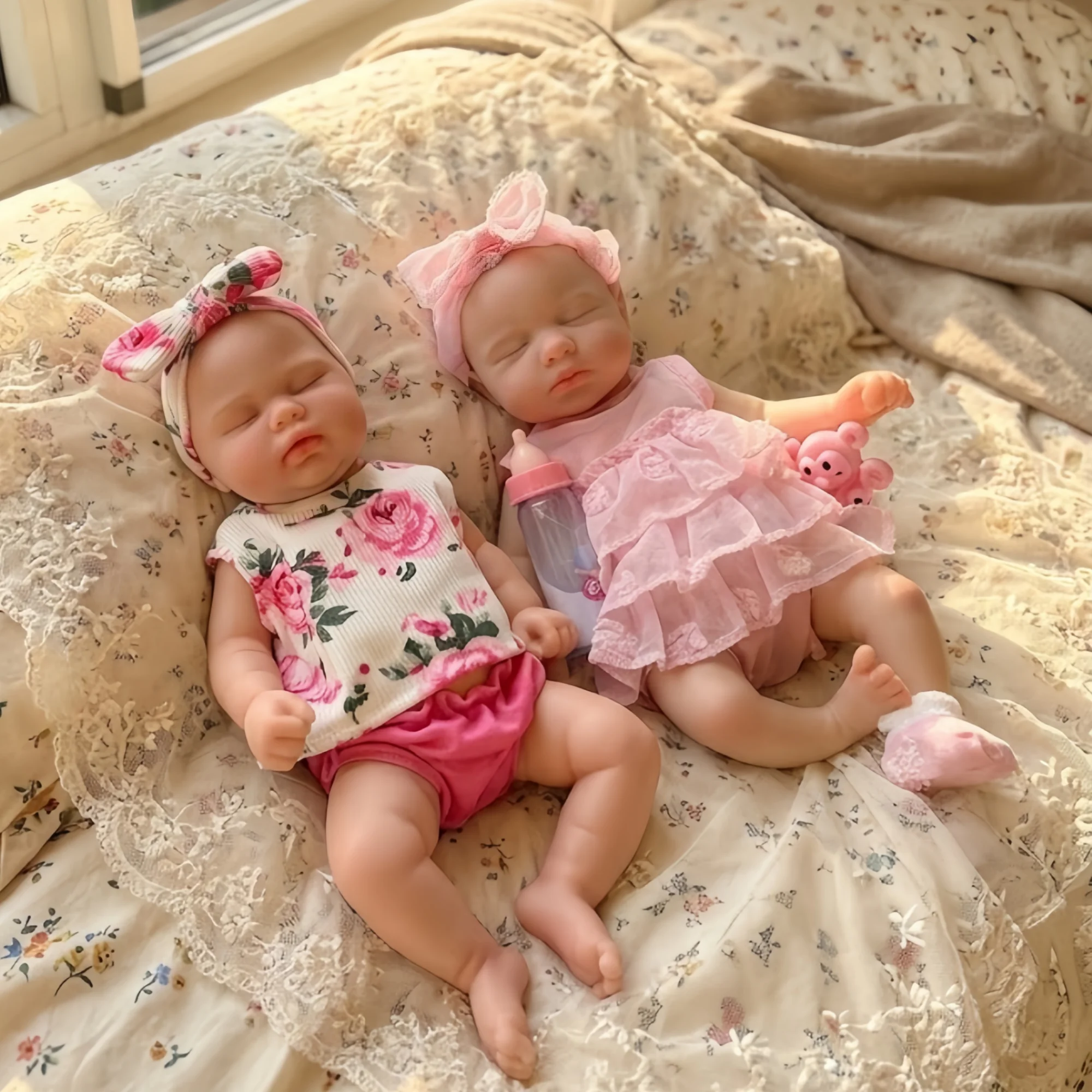 1 PCS/2 Styles Close Eyes bebe reborn de silicona Girl Doll With Open Mouth 33cm Soft Touch Lifelike Realistic Reborn Girl Doll
1 PCS/2 Styles Close Eyes bebe reborn de silicona Girl Doll With Open Mouth 33cm Soft Touch Lifelike Realistic Reborn Girl Doll