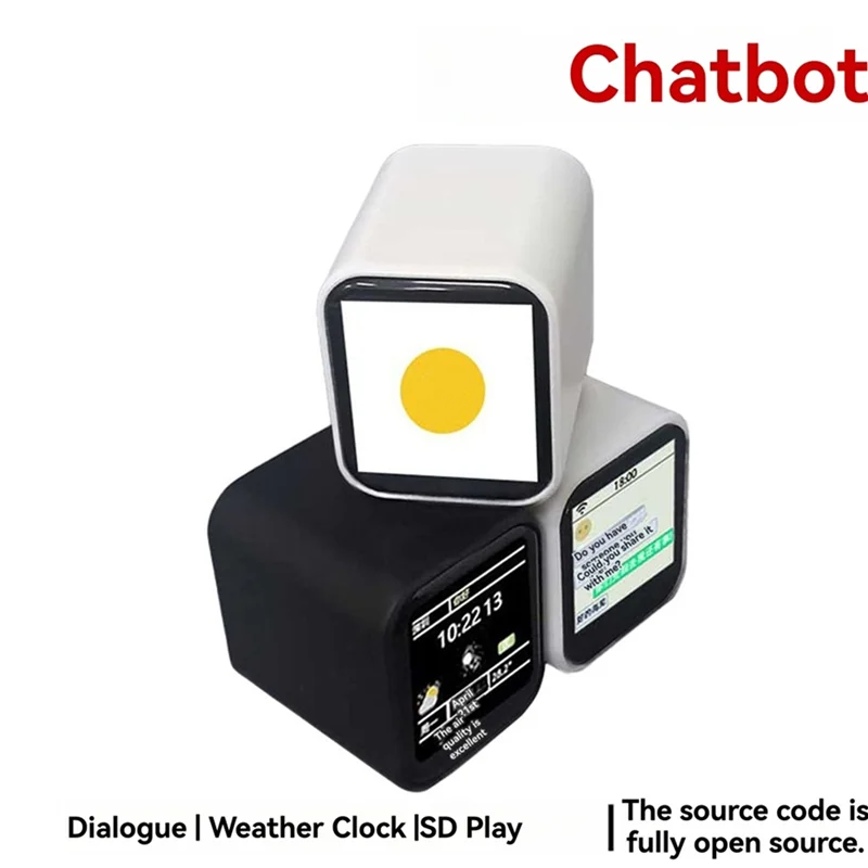 AAAEL-для Deepseek Xiaozhi AI Chat Robot ESP32-S3 Muma 1,54-дюймовый ЖК-дисплей макетной платы, Wi-Fi, метеостанция, таймер
AAAEL-для Deepseek Xiaozhi AI Chat Robot ESP32-S3 Muma 1,54-дюймовый ЖК-дисплей макетной платы, Wi-Fi, метеостанция, таймер
