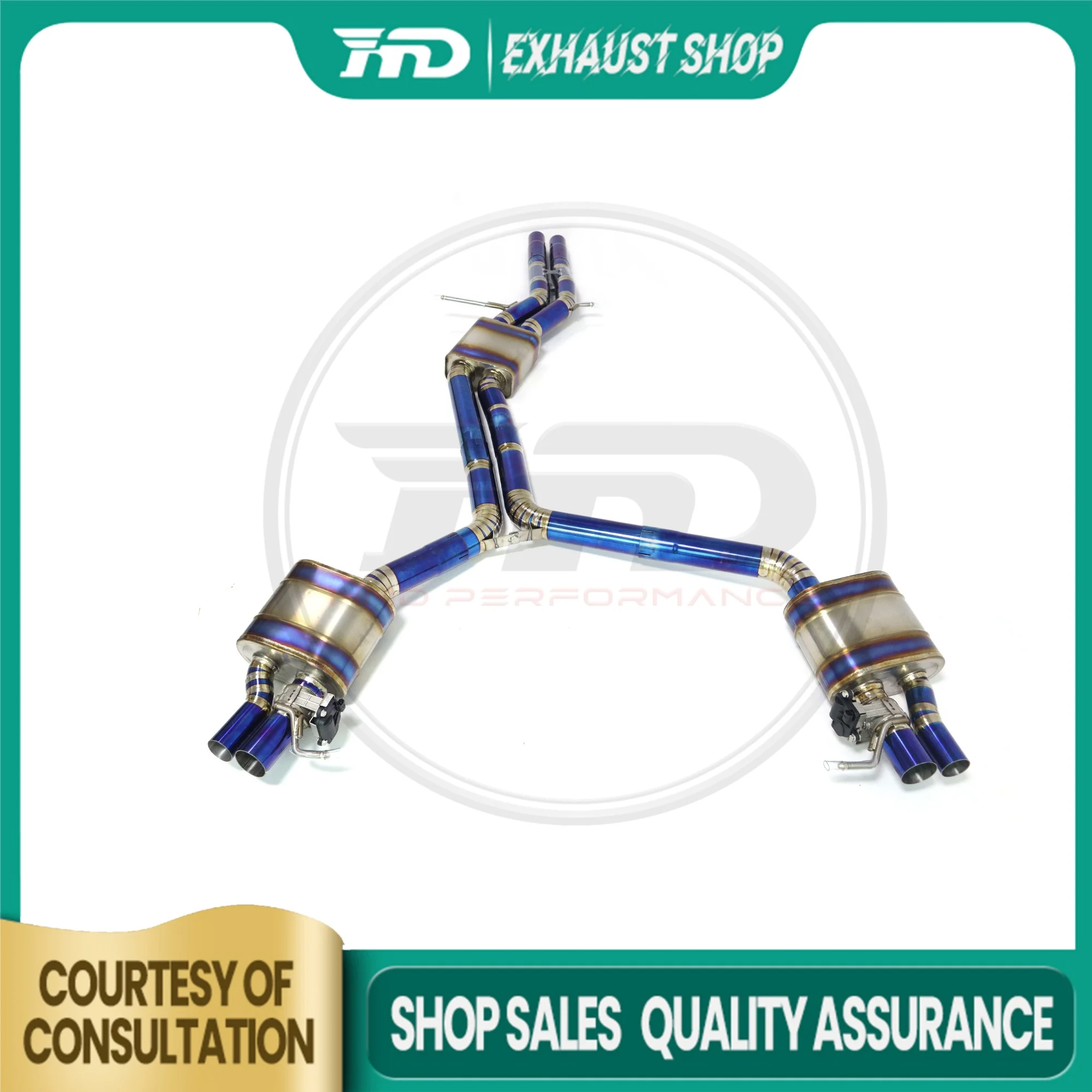 Customizable Catback For Audi RS5 RS4 B8 4.2l Titanium Alloy Electronic Valve Muffler Exhaust System Non-destructive Installatio
Customizable Catback For Audi RS5 RS4 B8 4.2l Titanium Alloy Electronic Valve Muffler Exhaust System Non-destructive Installatio