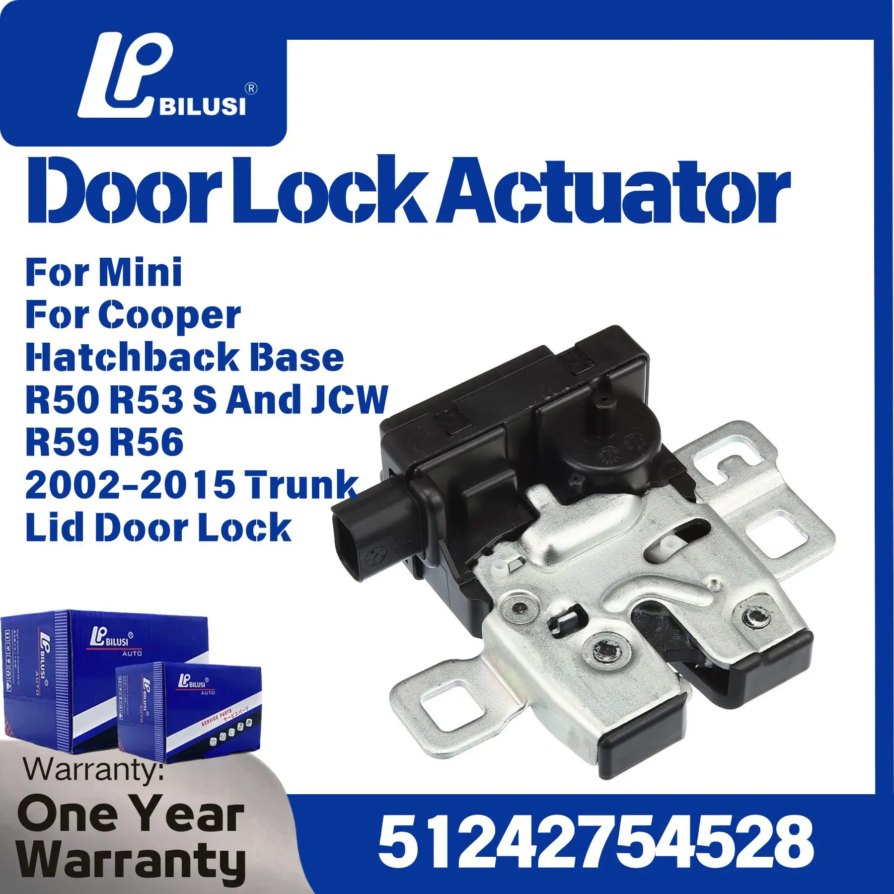 Car Trunk Lid Lock 51242754528 For Mini For Cooper Hatchback Base R50 R53 S And JCW R59 R56 2002-2015 Trunk Lid Door Lock
Car Trunk Lid Lock 51242754528 For Mini For Cooper Hatchback Base R50 R53 S And JCW R59 R56 2002-2015 Trunk Lid Door Lock