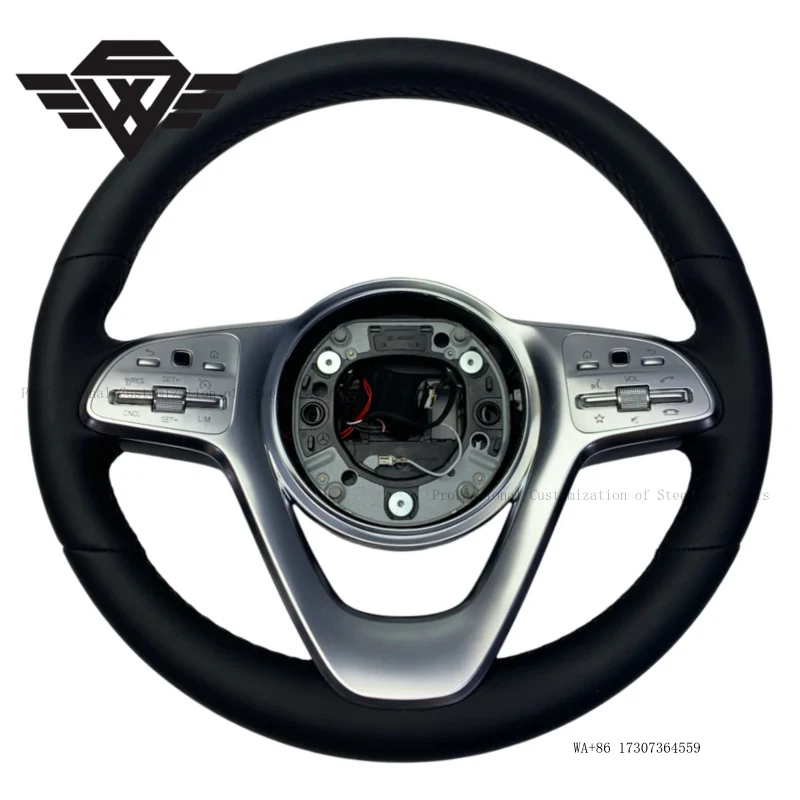Luxury Full Leather Car Steering Wheel Suitable for Mercedes Benz MBH W204 E300 GLA 809 W205 Superior Custom Style
Luxury Full Leather Car Steering Wheel Suitable for Mercedes Benz MBH W204 E300 GLA 809 W205 Superior Custom Style