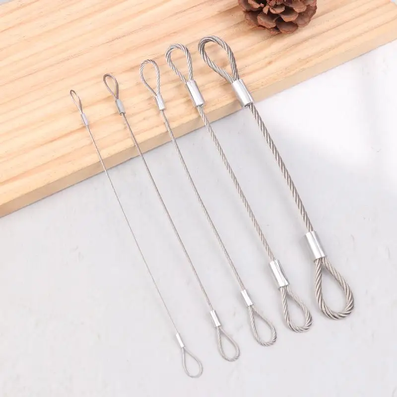 3 PCS Safe 20cm Safety Security Cable Wire Stainless Steel Sliver Stage Lights Rope Double Loop Daily
3 PCS Safe 20cm Safety Security Cable Wire Stainless Steel Sliver Stage Lights Rope Double Loop Daily