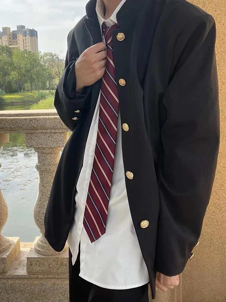 Casual Leisure DK Uniform Jacket Stand Collar Metal Decorated Youth Popular Polyester Fiber Long Sleeve Four Seasons Universal
Casual Leisure DK Uniform Jacket Stand Collar Metal Decorated Youth Popular Polyester Fiber Long Sleeve Four Seasons Universal