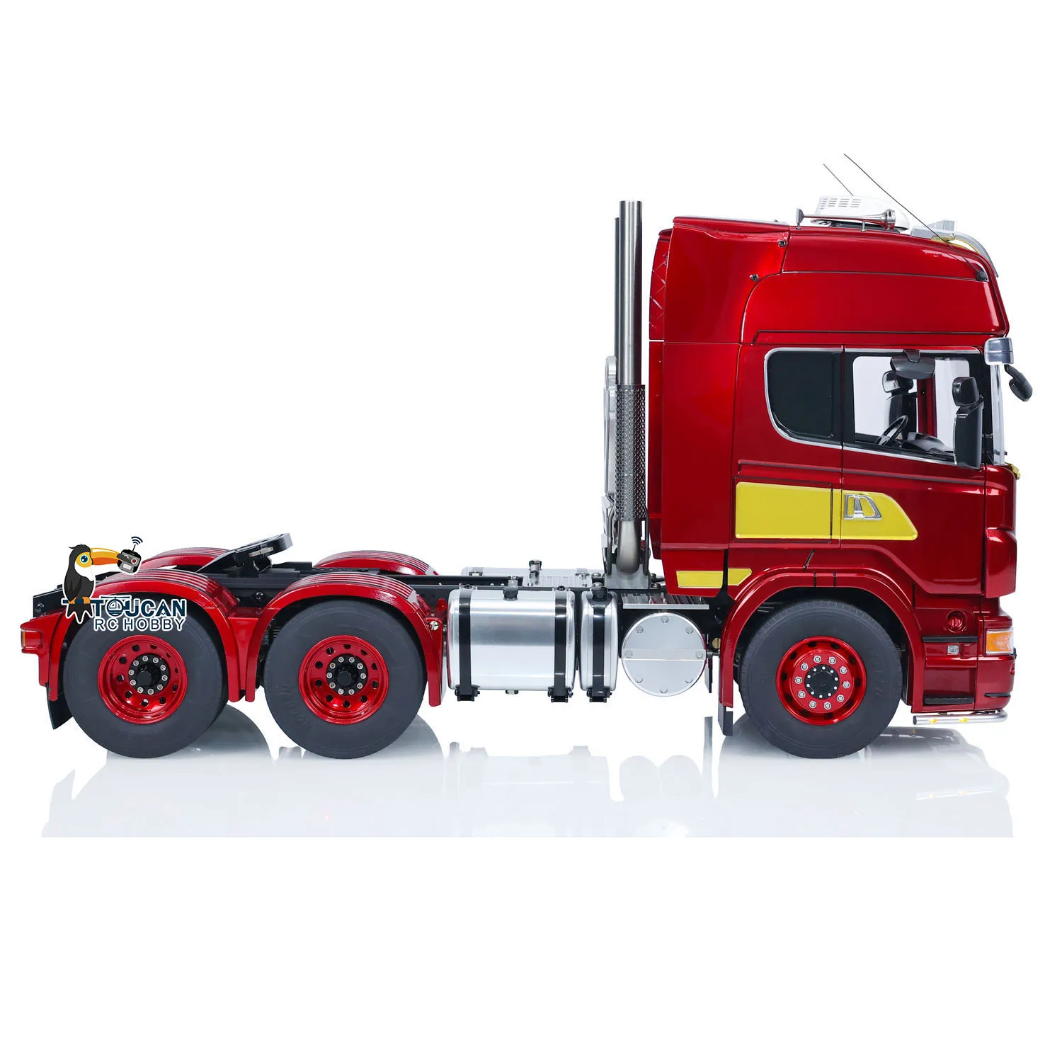 Радиоуправляемый трактор-грузовик TOUCAN 6x6 1/14 с металлическим шасси, светом и звуком, модель игрушки
Радиоуправляемый трактор-грузовик TOUCAN 6x6 1/14 с металлическим шасси, светом и звуком, модель игрушки