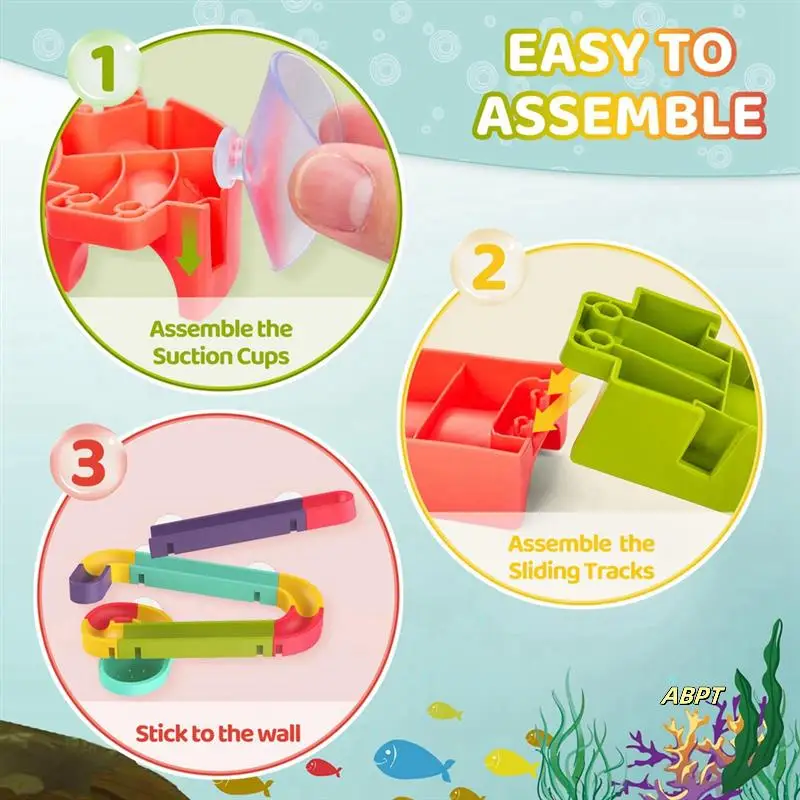 Dinosaur Water Slide Bath Set For Toddlers, DIY Track With Balls For Bathtub Fun, Ideal Gift For Boysand Girls,
Dinosaur Water Slide Bath Set For Toddlers, DIY Track With Balls For Bathtub Fun, Ideal Gift For Boysand Girls,