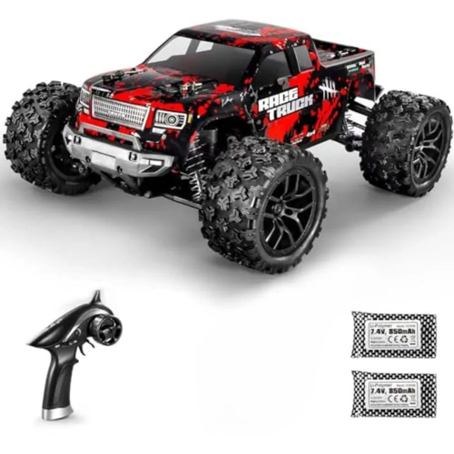 All Terrain RC Car for outdoor use ABS plastic body red color 36KM/H high speed and waterproof design
All Terrain RC Car for outdoor use ABS plastic body red color 36KM/H high speed and waterproof design