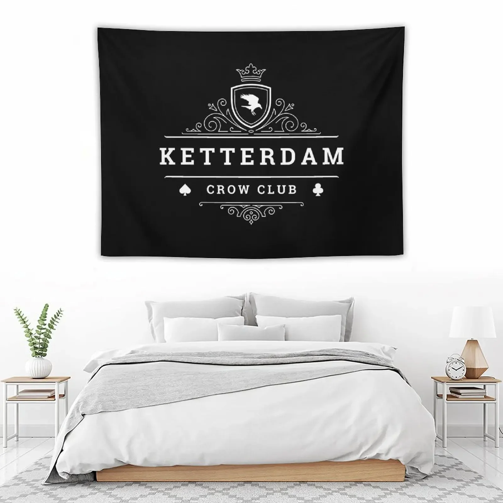 Ketterdam Crow Club Tapestry Wall Decorations Home Supplies Room Aesthetic Decor Tapestry
Ketterdam Crow Club Tapestry Wall Decorations Home Supplies Room Aesthetic Decor Tapestry