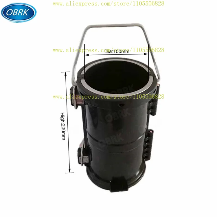 Black Detachable Cylinder Concrete Test Mould With Base/Plastic Concrete Cube Mould
Black Detachable Cylinder Concrete Test Mould With Base/Plastic Concrete Cube Mould