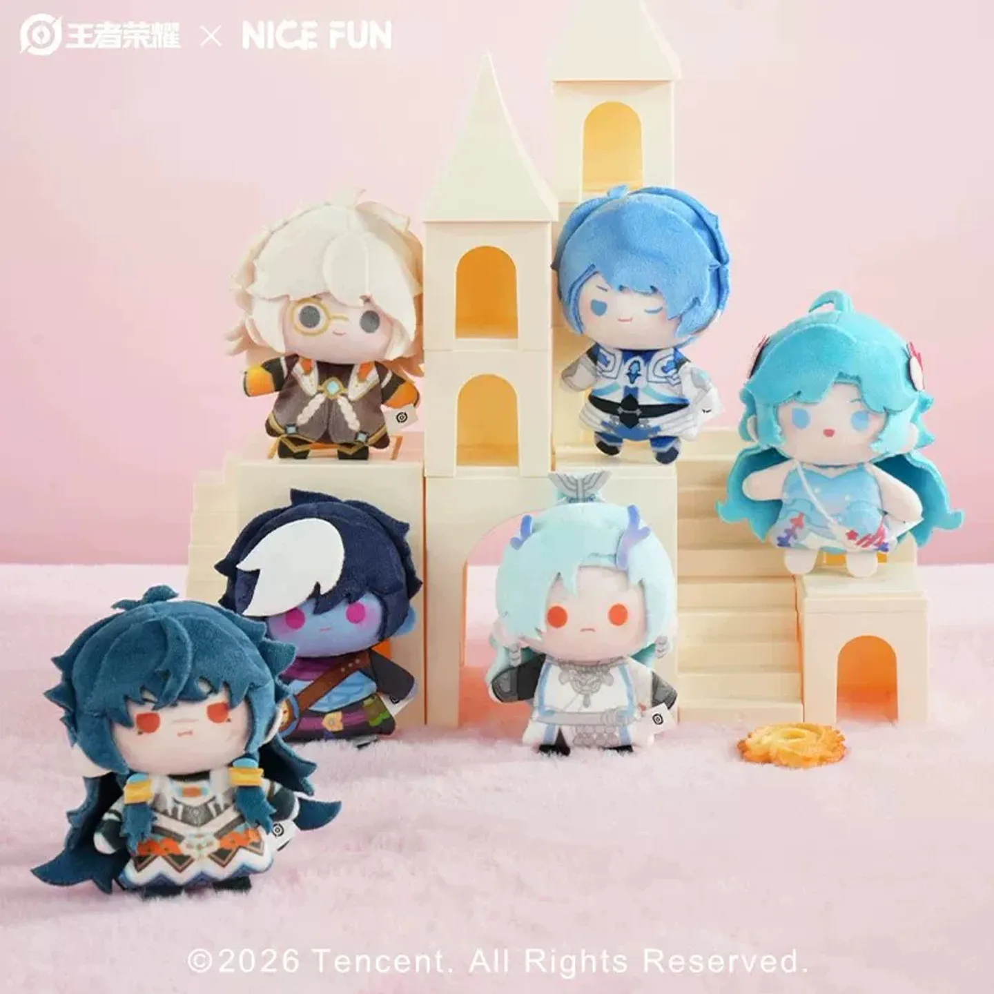 Nicefun Honor Of Kings Fun Xiaodou Series 2 Trendy Blind Box Toy Pendant Stuffed Dolls Collectible Ornament Gift For Game Fans
Nicefun Honor Of Kings Fun Xiaodou Series 2 Trendy Blind Box Toy Pendant Stuffed Dolls Collectible Ornament Gift For Game Fans