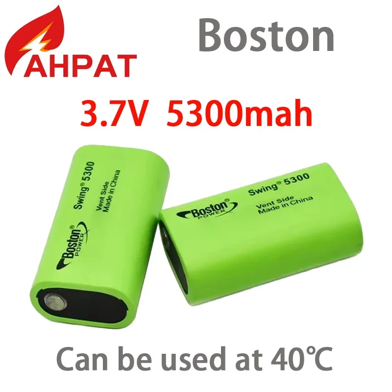 2025 New Original Battery For BOSTON POWER SWING 5300 5300mAh 3.7V Low Temperature Fuel Lithium Batteries Cell 13A Discharge
2025 New Original Battery For BOSTON POWER SWING 5300 5300mAh 3.7V Low Temperature Fuel Lithium Batteries Cell 13A Discharge