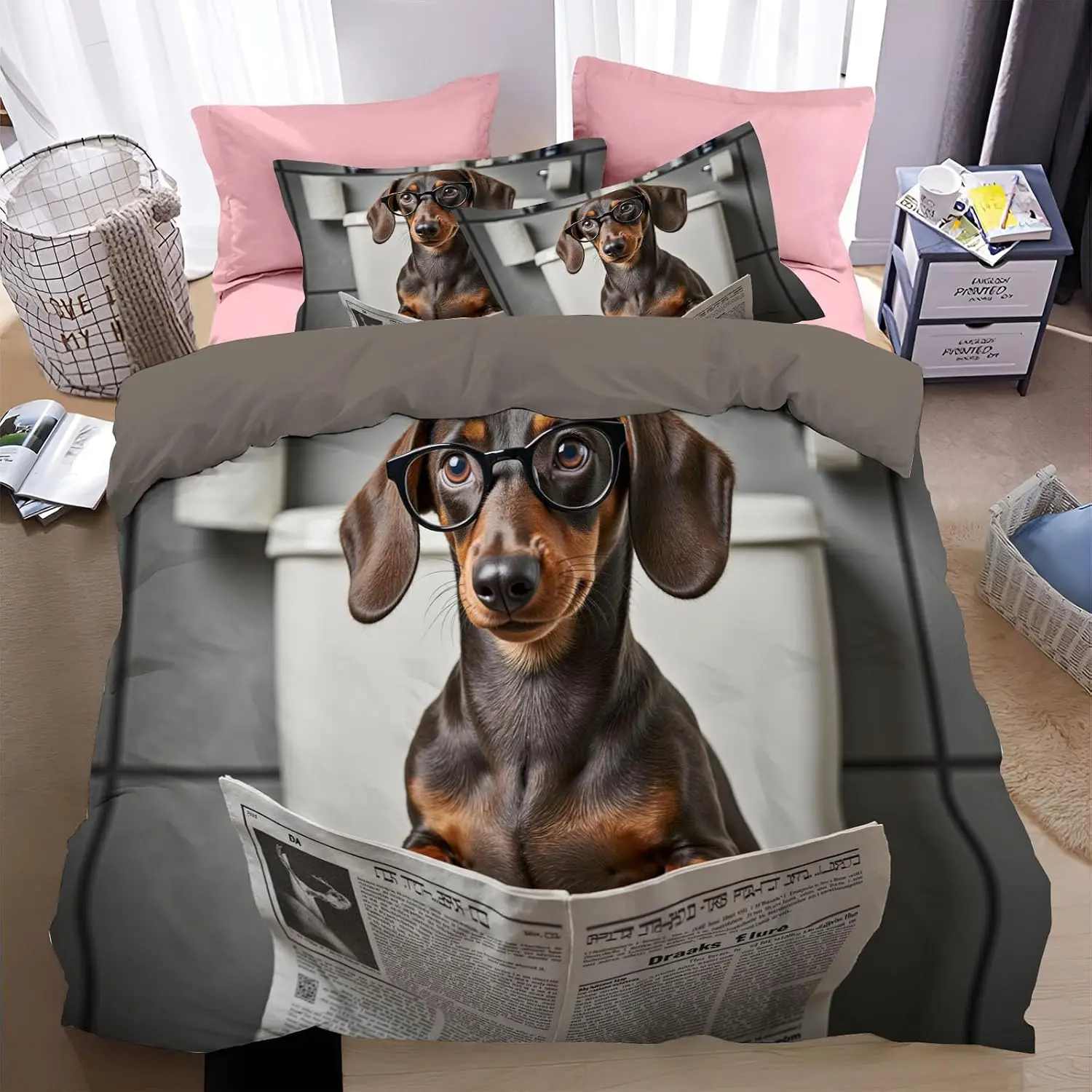 Fantasy Anime Dog Women Bedding Set Beautiful Girl Long Golden Hair Duvet Cover Single Size Psychedelic Boho Quilt
Fantasy Anime Dog Women Bedding Set Beautiful Girl Long Golden Hair Duvet Cover Single Size Psychedelic Boho Quilt