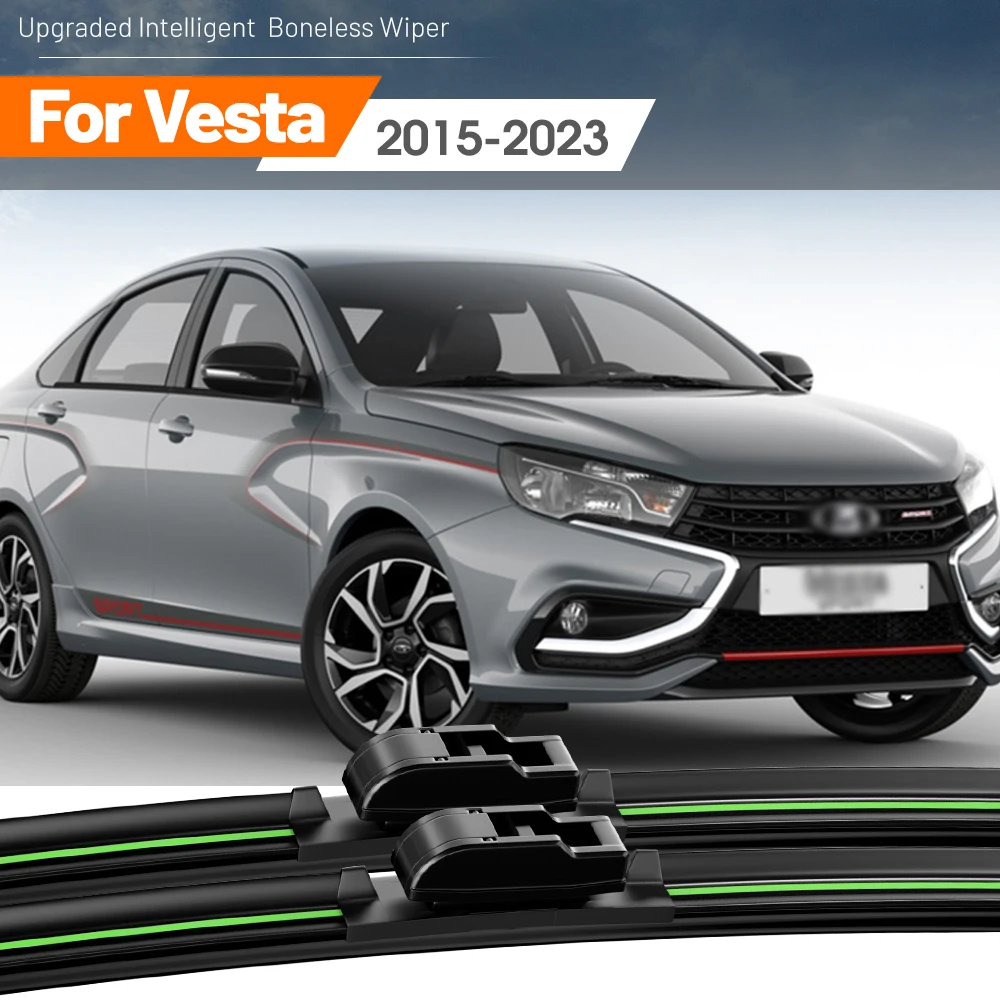 2pcs For Lada Vesta 2015-2023 Front Windshield Wiper Blades 2016 2017 2018 2019 2020 2021 2022 Windscreen Window Accessories
2pcs For Lada Vesta 2015-2023 Front Windshield Wiper Blades 2016 2017 2018 2019 2020 2021 2022 Windscreen Window Accessories