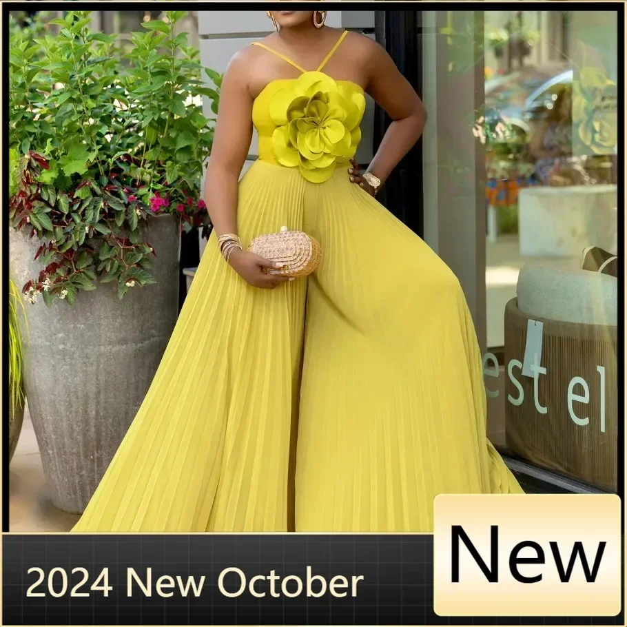 Customized Dashiki African Women Jumpsuits For Summer Spring Sleeveless Loose Fashion Streetwear Overalls Wide Leg Pants Trouser
Customized Dashiki African Women Jumpsuits For Summer Spring Sleeveless Loose Fashion Streetwear Overalls Wide Leg Pants Trouser