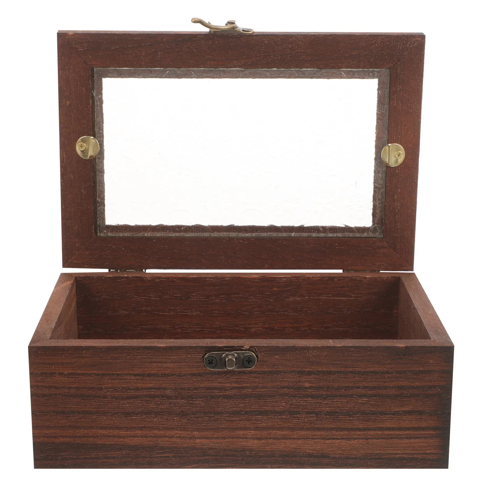 Vintage Wooden Jewelry Box Retro Trinket Case Clear Lid Jewelry Storage Organizer Birthday Gift Trinket Box Basket Storage Bins
Vintage Wooden Jewelry Box Retro Trinket Case Clear Lid Jewelry Storage Organizer Birthday Gift Trinket Box Basket Storage Bins