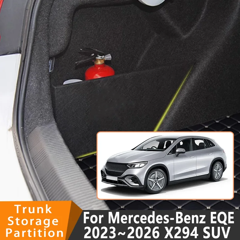 Автомобильные аксессуары для внедорожника Mercedes-Benz EQE 2023 ~ 2026 25 X294, органайзер для автомобиля, боковая перегородка багажника, детали ящика для хранения в салоне
Автомобильные аксессуары для внедорожника Mercedes-Benz EQE 2023 ~ 2026 25 X294, органайзер для автомобиля, боковая перегородка багажника, детали ящика для хранения в салоне