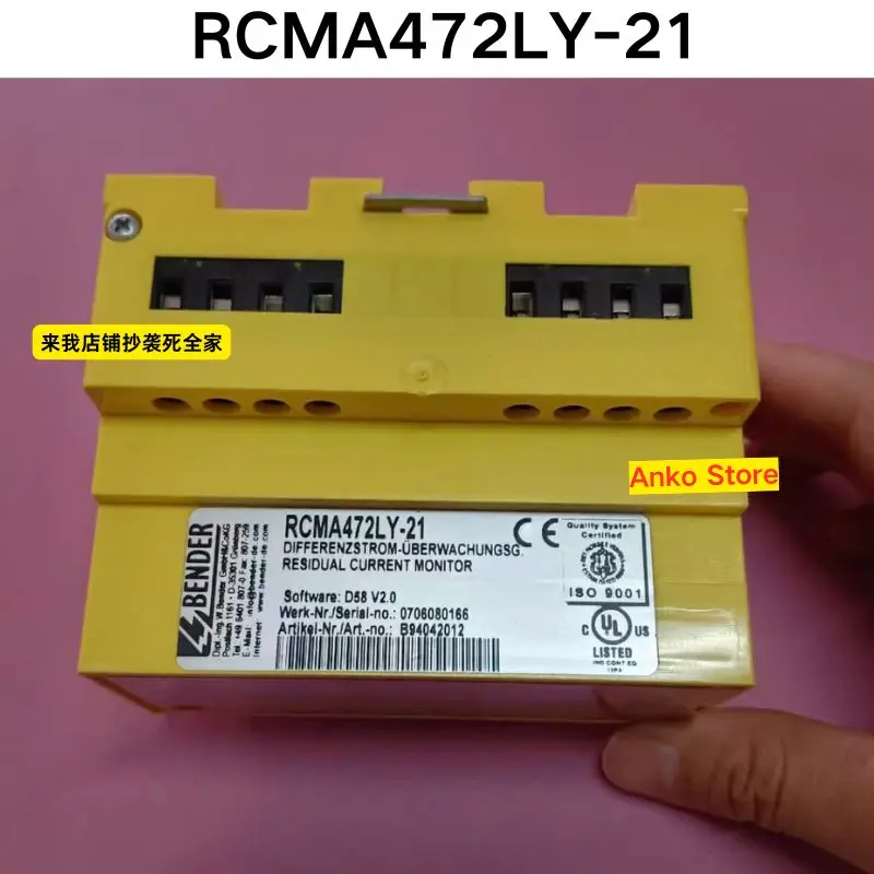 Б/у тест ОК Оригинальный детектор тока RCMA472LY-21
Б/у тест ОК Оригинальный детектор тока RCMA472LY-21