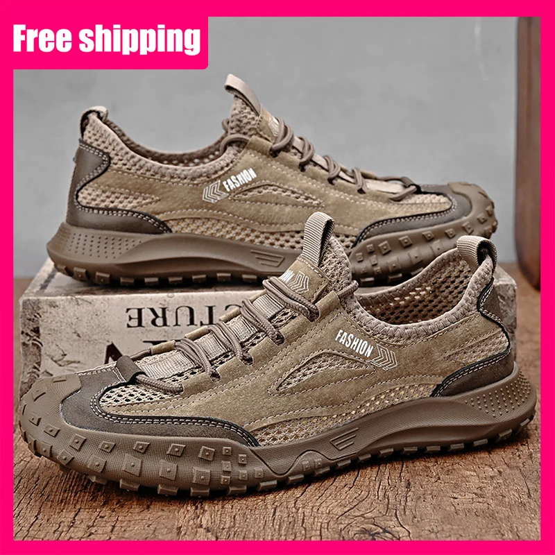 Men Sports Shoes Light Mesh Breathable Fashion Street Jogging Casual Shoes 2026 Spring New Anti Slip Wear-resistant Sports Shoes
Men Sports Shoes Light Mesh Breathable Fashion Street Jogging Casual Shoes 2026 Spring New Anti Slip Wear-resistant Sports Shoes