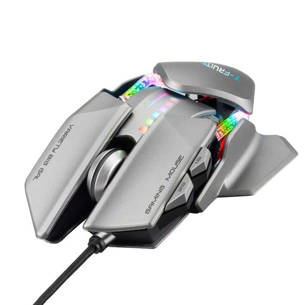 M8 Mechanical Breathing RGB Light Lightweight Ergonomics Ultra Low Latency Macro Definition Water Cooled USB Wired Gaming Mouse
M8 Mechanical Breathing RGB Light Lightweight Ergonomics Ultra Low Latency Macro Definition Water Cooled USB Wired Gaming Mouse