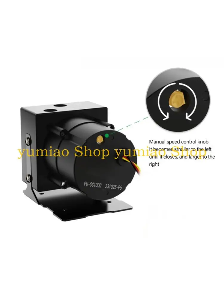 587B M18W Powerful Computer Water Cooling Fluid Building 1200L/H Manual Speed Control Replacement for PC