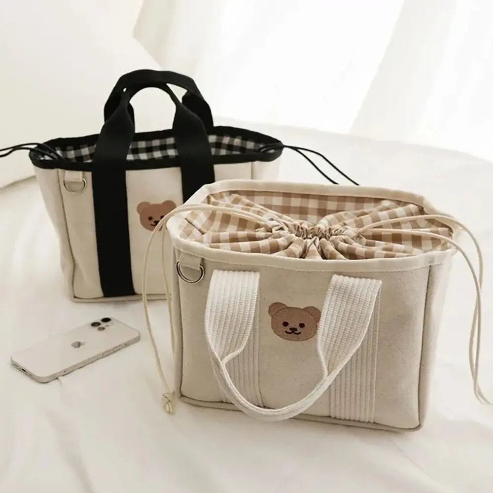 Cute Multifunctional Mommy Bag Canvas Casual Lunch Box Newborn Baby Care Portable Diaper Bag
Cute Multifunctional Mommy Bag Canvas Casual Lunch Box Newborn Baby Care Portable Diaper Bag