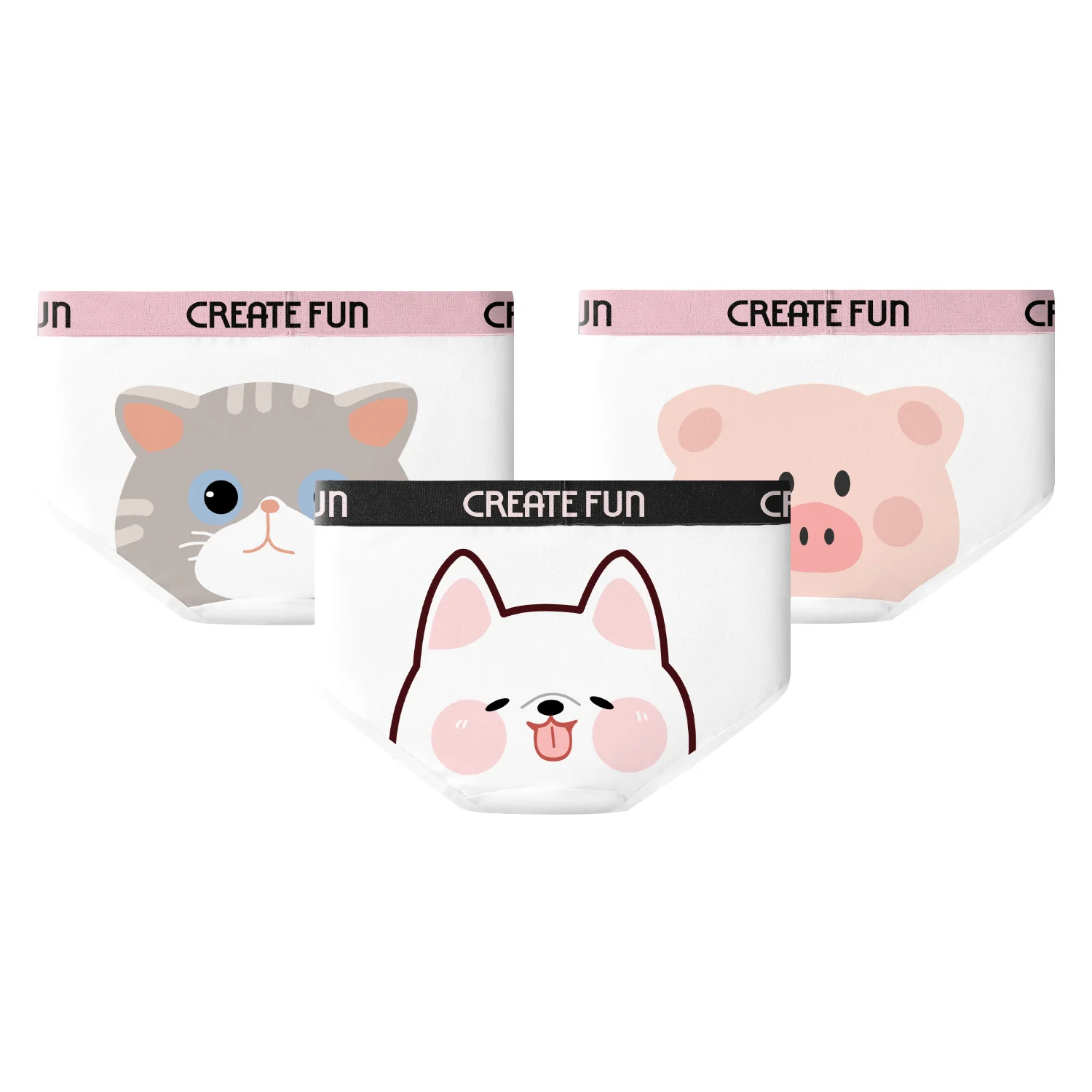 Cute Cartoon Cat Printed Women Panties Sexy Lovely Briefs Breathable Antibacterial Lingerie Students Girl Underwear Intimates
Cute Cartoon Cat Printed Women Panties Sexy Lovely Briefs Breathable Antibacterial Lingerie Students Girl Underwear Intimates
