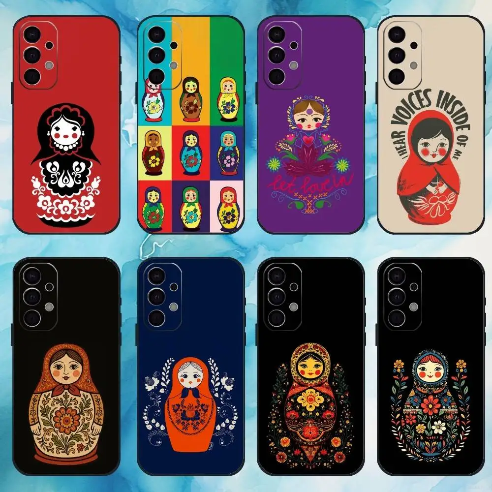 Russian Art Matryoshka Phone Case For Samsung Galaxy A73,A72,A71,A70,A53,A52,A51,Soft Silicone Black Cover
Russian Art Matryoshka Phone Case For Samsung Galaxy A73,A72,A71,A70,A53,A52,A51,Soft Silicone Black Cover