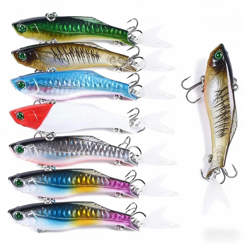 6PCS 8CM 22.5G 6#Full-layer floating lure for fishing with a hooked tipVIBLure fishing bait outdoor artificial bait fishing gear
6PCS 8CM 22.5G 6#Full-layer floating lure for fishing with a hooked tipVIBLure fishing bait outdoor artificial bait fishing gear