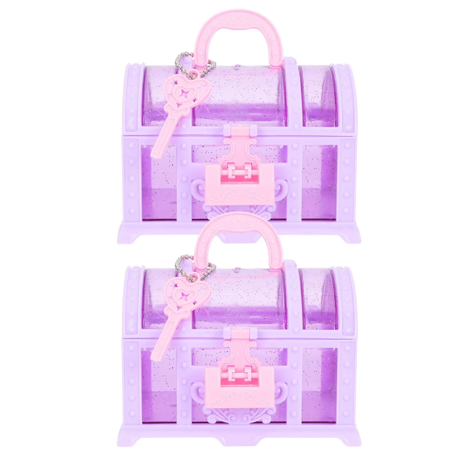 Children's Makeup Box 2 Pcs Mini Treasure Chest Vintage Purple Travel Case Toys Girls Jewelry ganizer Kid Storage
Children's Makeup Box 2 Pcs Mini Treasure Chest Vintage Purple Travel Case Toys Girls Jewelry ganizer Kid Storage