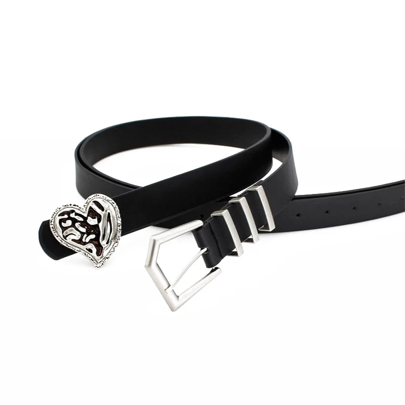 Heart Buckle Belts Black Simple All-match Belts Jeans Decoration Belts Student's Casual Belt Unisex Fashionable Accessories Gift
Heart Buckle Belts Black Simple All-match Belts Jeans Decoration Belts Student's Casual Belt Unisex Fashionable Accessories Gift