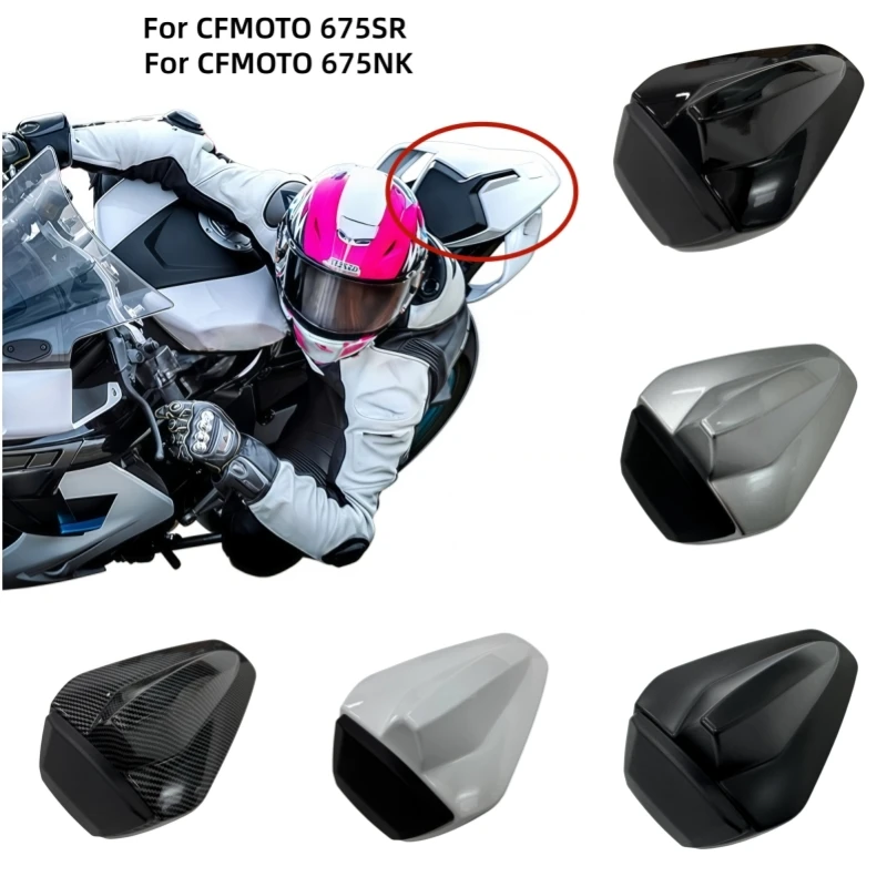 Motorcycle Pillion Passenger Rear Seat Fairing Tail Section Cover Hump Fairing Accessories For CFMOTO 675SR 675 SR CFmoto 675NK
Motorcycle Pillion Passenger Rear Seat Fairing Tail Section Cover Hump Fairing Accessories For CFMOTO 675SR 675 SR CFmoto 675NK