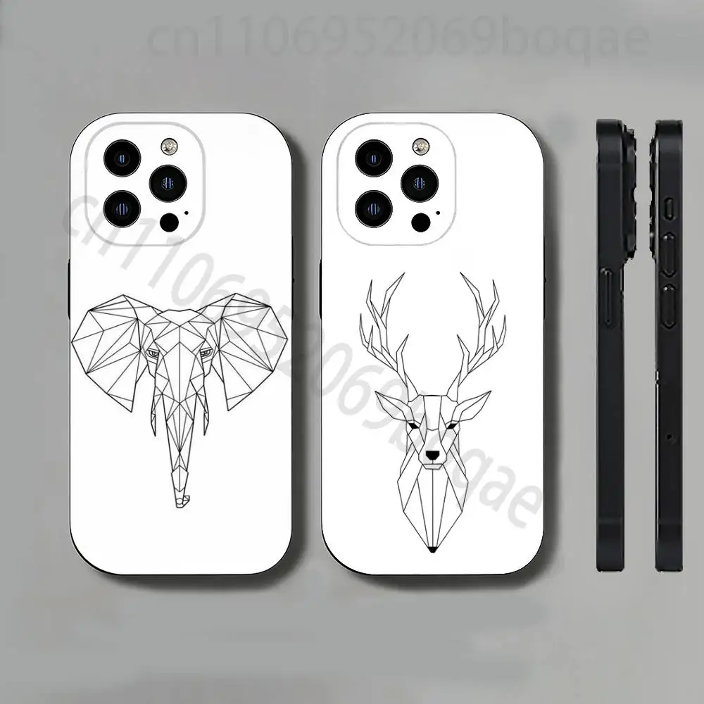 Geometric Animal Line Art Slim Back Phone Case for iPhone 17,16,15,14,13,12,11 Pro,Max,Plus,X,XS,XR,SE,Mini Protective Cover
Geometric Animal Line Art Slim Back Phone Case for iPhone 17,16,15,14,13,12,11 Pro,Max,Plus,X,XS,XR,SE,Mini Protective Cover