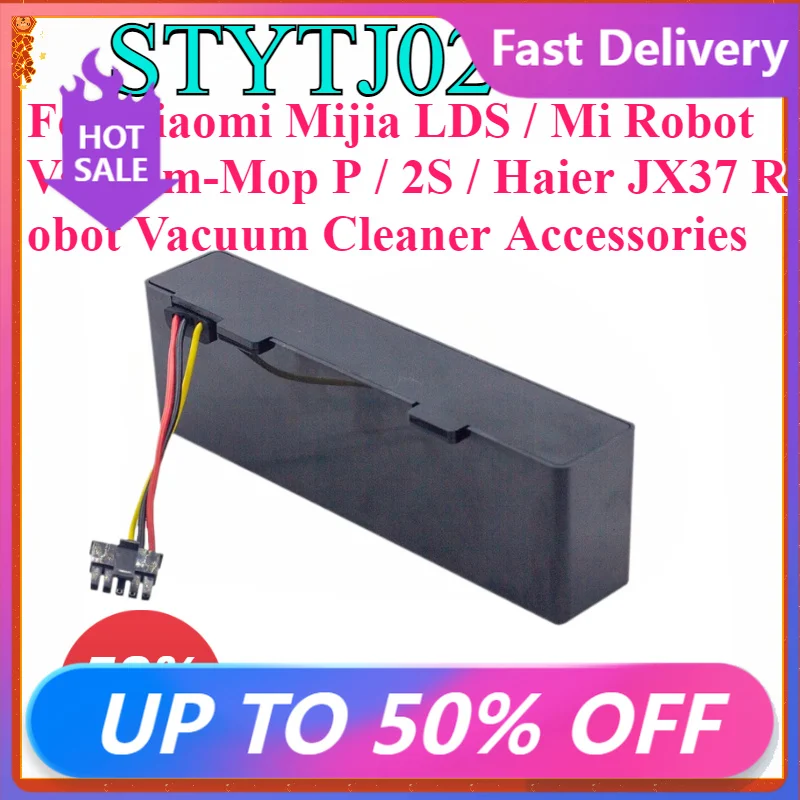 Battery 14.8V STYTJ02YM for Xiaomi Mijia LDS / Mi Robot Vacuum-Mop P / 2S / Haier JX37 Robot Vacuum Cleaner Accessories
Battery 14.8V STYTJ02YM for Xiaomi Mijia LDS / Mi Robot Vacuum-Mop P / 2S / Haier JX37 Robot Vacuum Cleaner Accessories