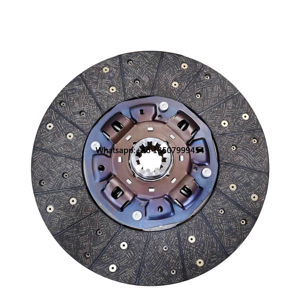 CLUTCH PLATE 15"X10T 44.5 Clutch Disc 15" for Hino 500 Lohan FM260Ti FM260JD 31250-E0490 31250-E0K20
CLUTCH PLATE 15"X10T 44.5 Clutch Disc 15" for Hino 500 Lohan FM260Ti FM260JD 31250-E0490 31250-E0K20