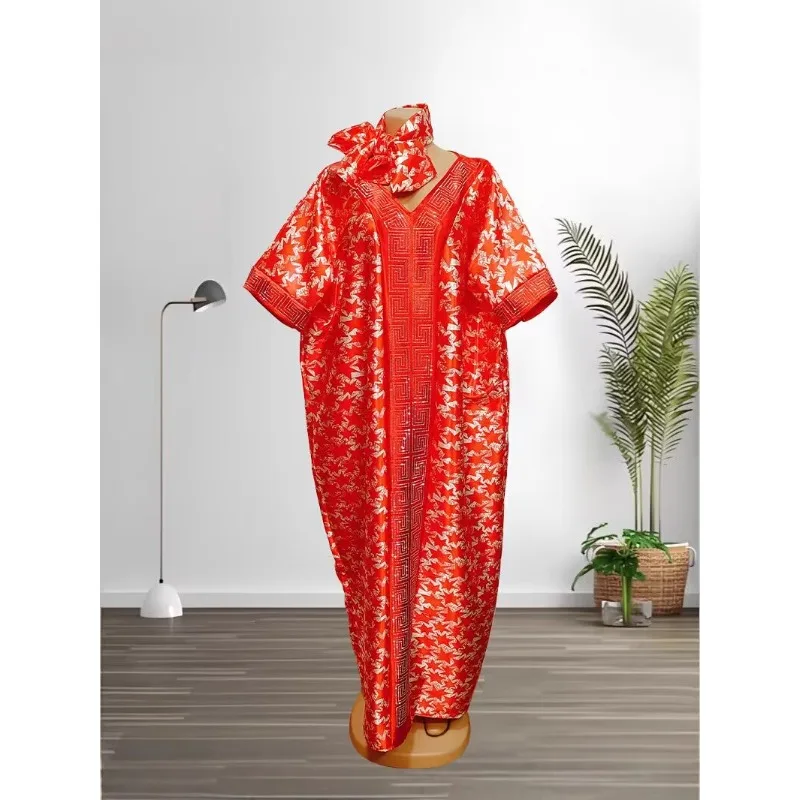 Church African Dresses for Women African V-neck Flare Sleeve Dress with headband Dashiki Print Bohemian Style Outfits
Church African Dresses for Women African V-neck Flare Sleeve Dress with headband Dashiki Print Bohemian Style Outfits