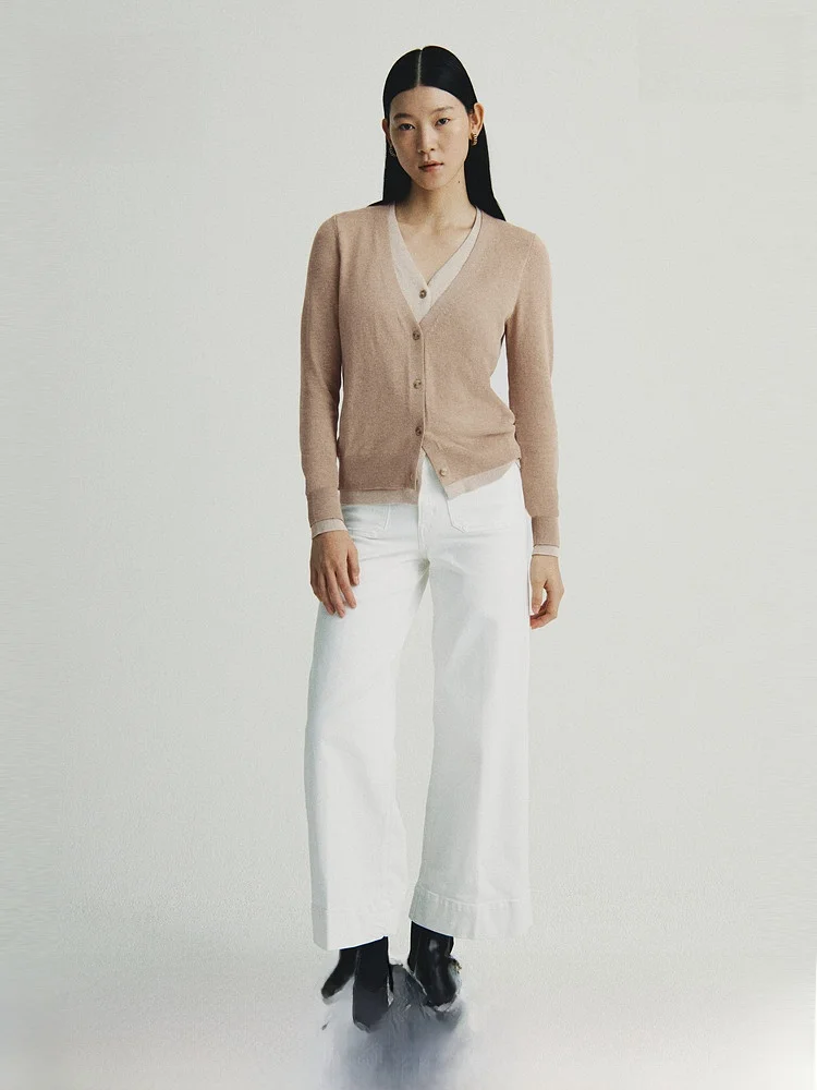 H&M Women's Knitted irt Spring Faion Winter Sweet Soft Sle Casual Fit Version Button Splice Design V-ne Open Cardigan
H&M Women's Knitted irt Spring Faion Winter Sweet Soft Sle Casual Fit Version Button Splice Design V-ne Open Cardigan