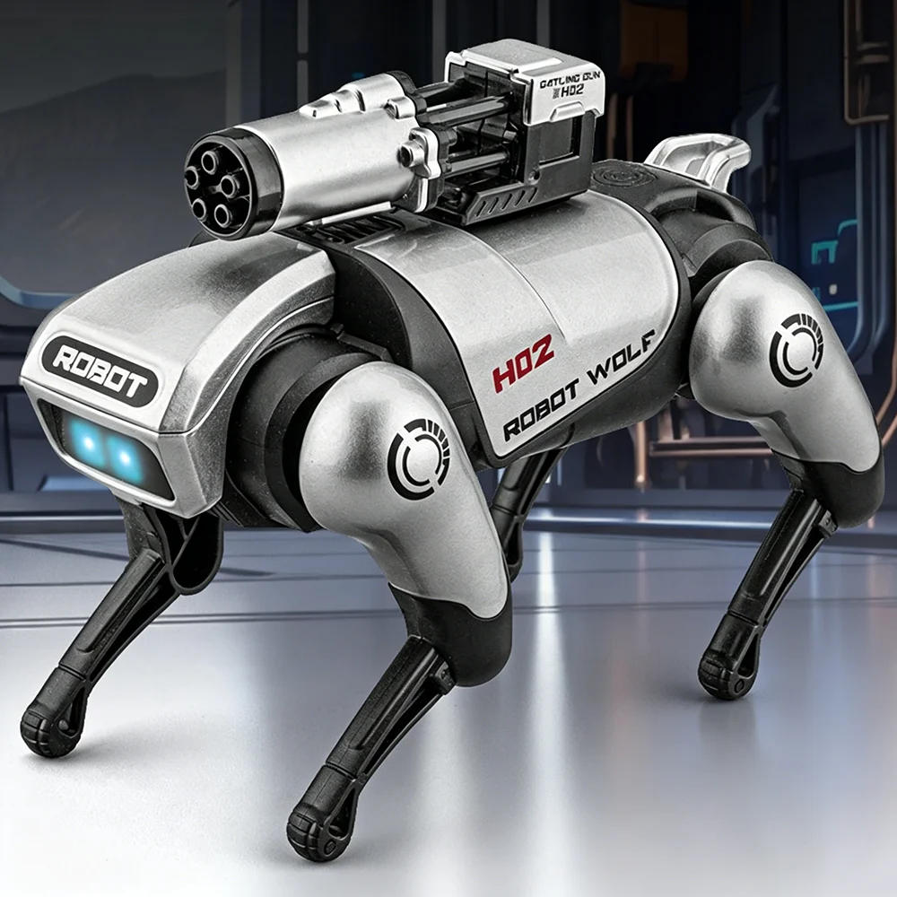 Robot Wolf Models Toys Touch Sensing Alloy Diecast Model Quadrupedal Walking Bionic Movement Ornament Perfect Gifts for Friend
Robot Wolf Models Toys Touch Sensing Alloy Diecast Model Quadrupedal Walking Bionic Movement Ornament Perfect Gifts for Friend