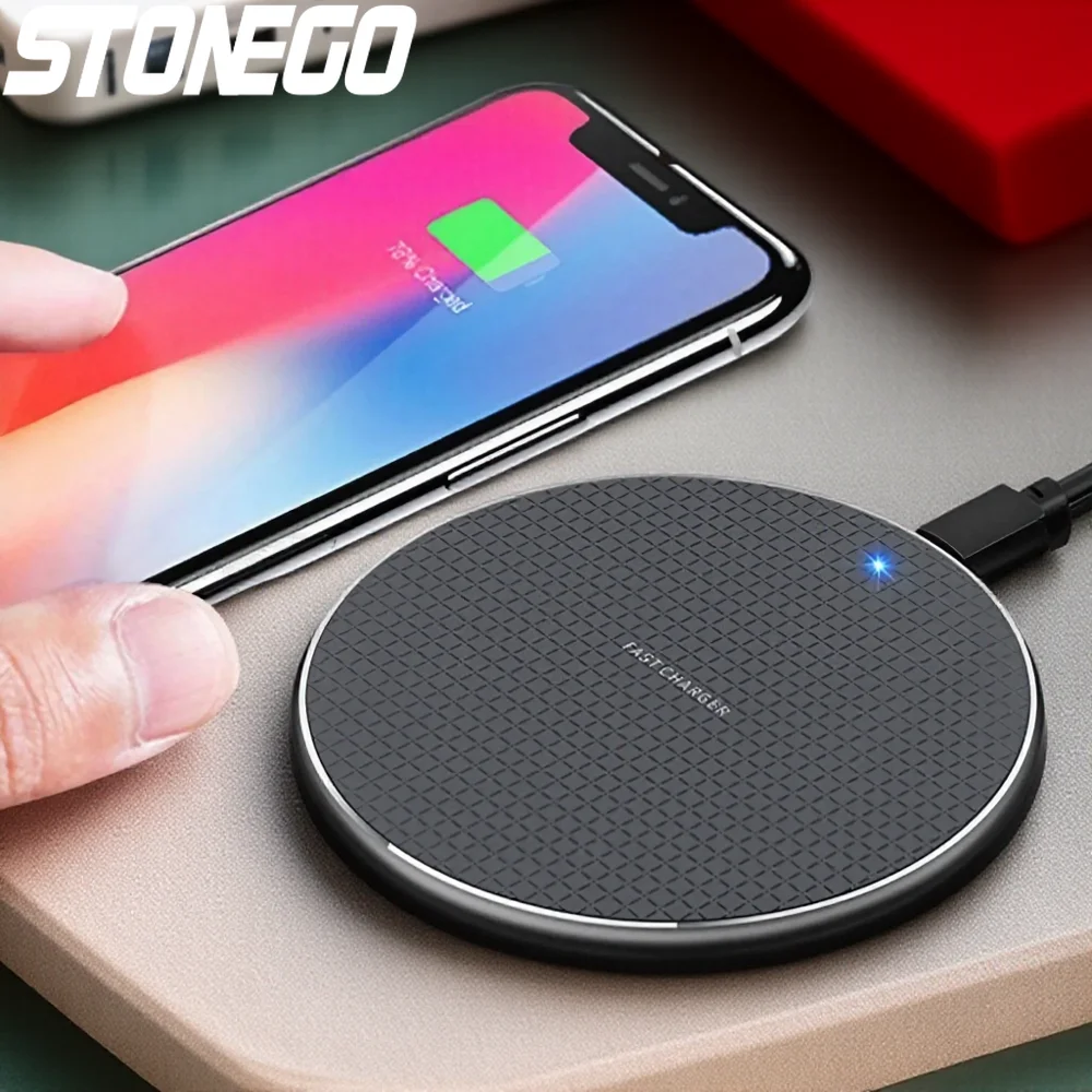 Беспроводное зарядное устройство 10 Вт, USB-C, быстрая зарядка, совместимо с iPhone 14, 13, 12, 11, XS, XR, X, 8, Samsung S22, S21, S20
Беспроводное зарядное устройство 10 Вт, USB-C, быстрая зарядка, совместимо с iPhone 14, 13, 12, 11, XS, XR, X, 8, Samsung S22, S21, S20