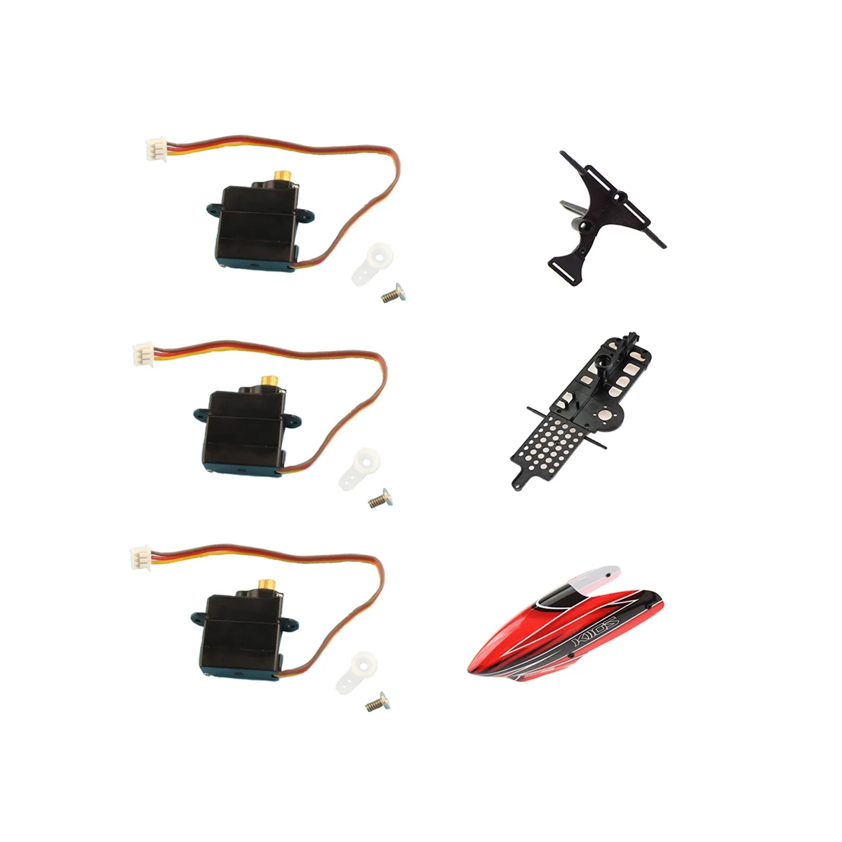 1 Set XK K110 Upgrade to K110S Canopy Metal Servo Main Frame Servo Plate for XK K110 K110S RC Helicopter Upgrades
1 Set XK K110 Upgrade to K110S Canopy Metal Servo Main Frame Servo Plate for XK K110 K110S RC Helicopter Upgrades