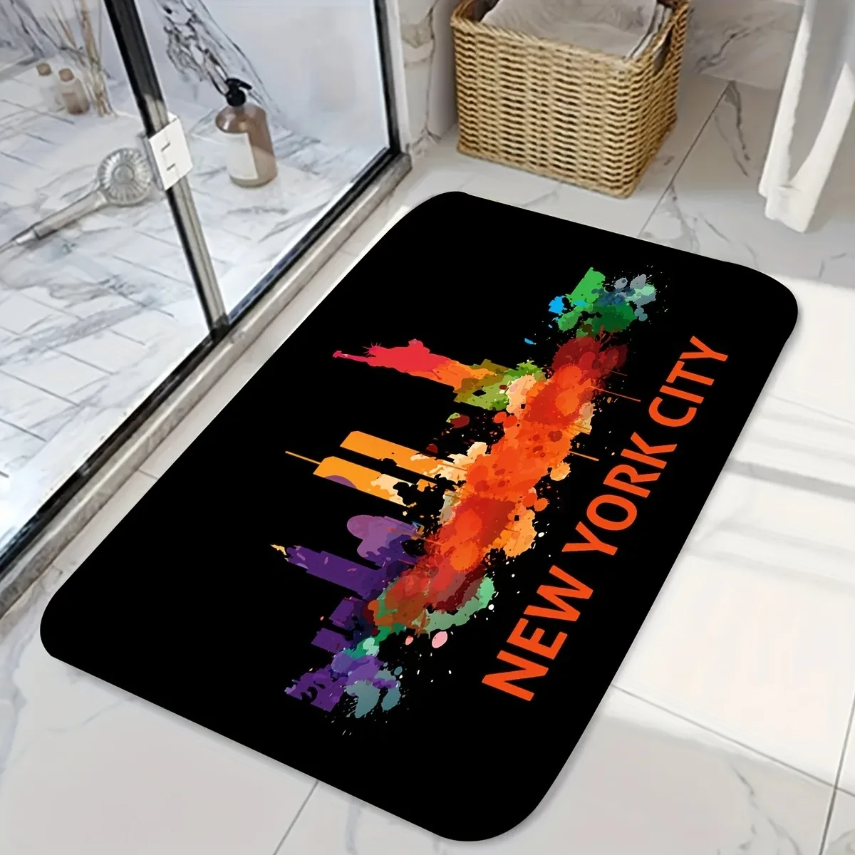 1PC NEW YORK CITY Pattern Kitchen Rug Non-Slip Door Mat Pop design Bathroom Rug Bath Mat Carpet for Home Sink Laundry Decor
1PC NEW YORK CITY Pattern Kitchen Rug Non-Slip Door Mat Pop design Bathroom Rug Bath Mat Carpet for Home Sink Laundry Decor