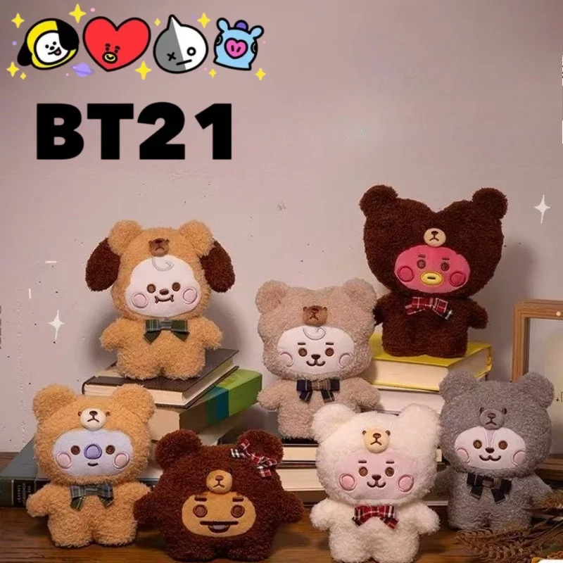 New BT21 sweet and cute creative cartoon pattern keychain, fashionable and versatile portable decorative plush doll pendant
New BT21 sweet and cute creative cartoon pattern keychain, fashionable and versatile portable decorative plush doll pendant