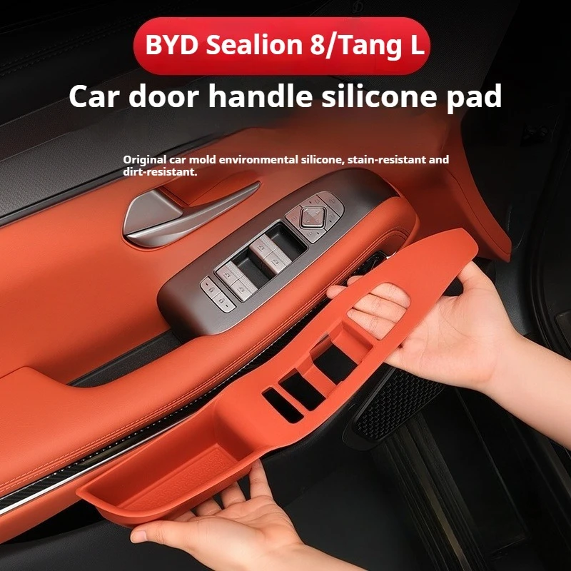 Fit For BYD Sealion 8 Tang L Dmi/P EV Car Door Handle Silicone Pad Protection Interior Power Window Panel Protection Pad
Fit For BYD Sealion 8 Tang L Dmi/P EV Car Door Handle Silicone Pad Protection Interior Power Window Panel Protection Pad