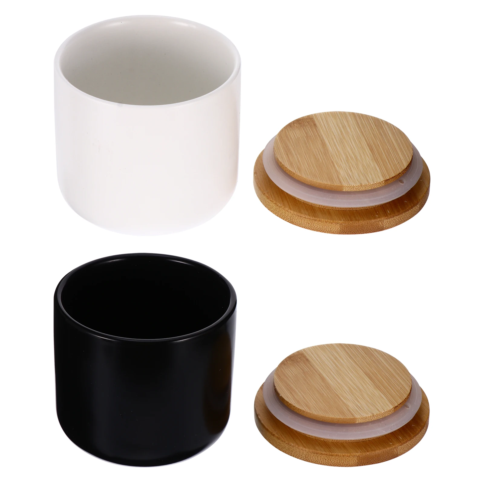 2Pcs Ceramic Tea Canister Airtight Storage Jars Leaf Container Portable Food Grade Design Durability Snacks
2Pcs Ceramic Tea Canister Airtight Storage Jars Leaf Container Portable Food Grade Design Durability Snacks
