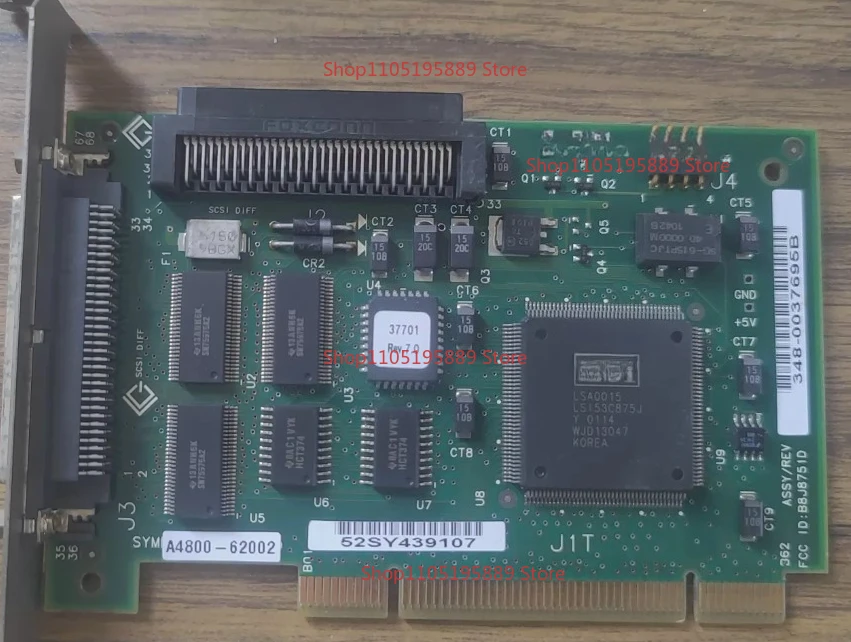 For HP DF A4800A LSI LOGIC 53C875/53C876 DEVICI 68-pin SCSI card
For HP DF A4800A LSI LOGIC 53C875/53C876 DEVICI 68-pin SCSI card