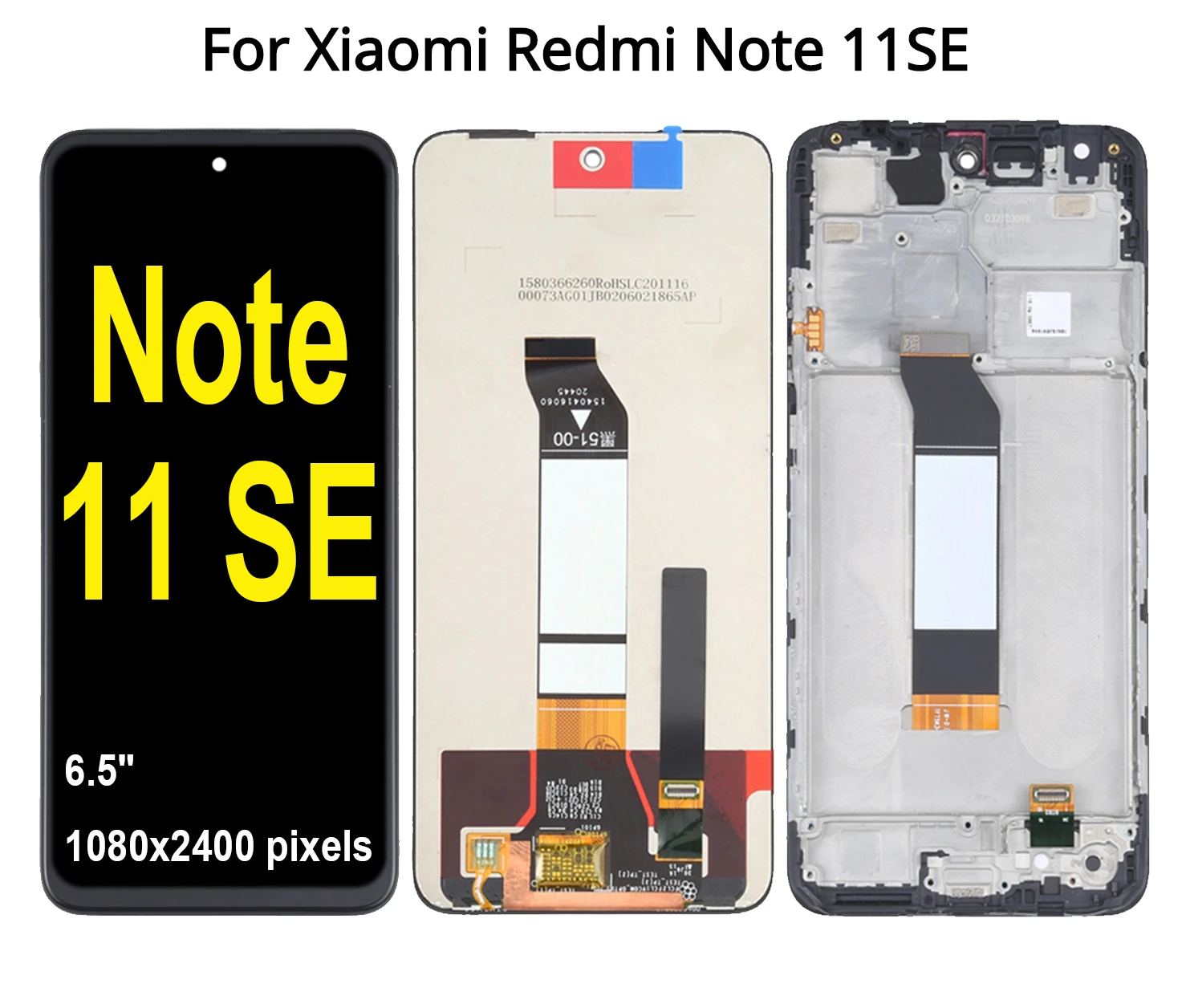 6,5 ''для Xiaomi Redmi Note 11SE 11 SE ЖК-дисплей с цифровым преобразователем сенсорного экрана в сборе для Redmi Note 11SE Замена ЖК-дисплея
6,5 ''для Xiaomi Redmi Note 11SE 11 SE ЖК-дисплей с цифровым преобразователем сенсорного экрана в сборе для Redmi Note 11SE Замена ЖК-дисплея