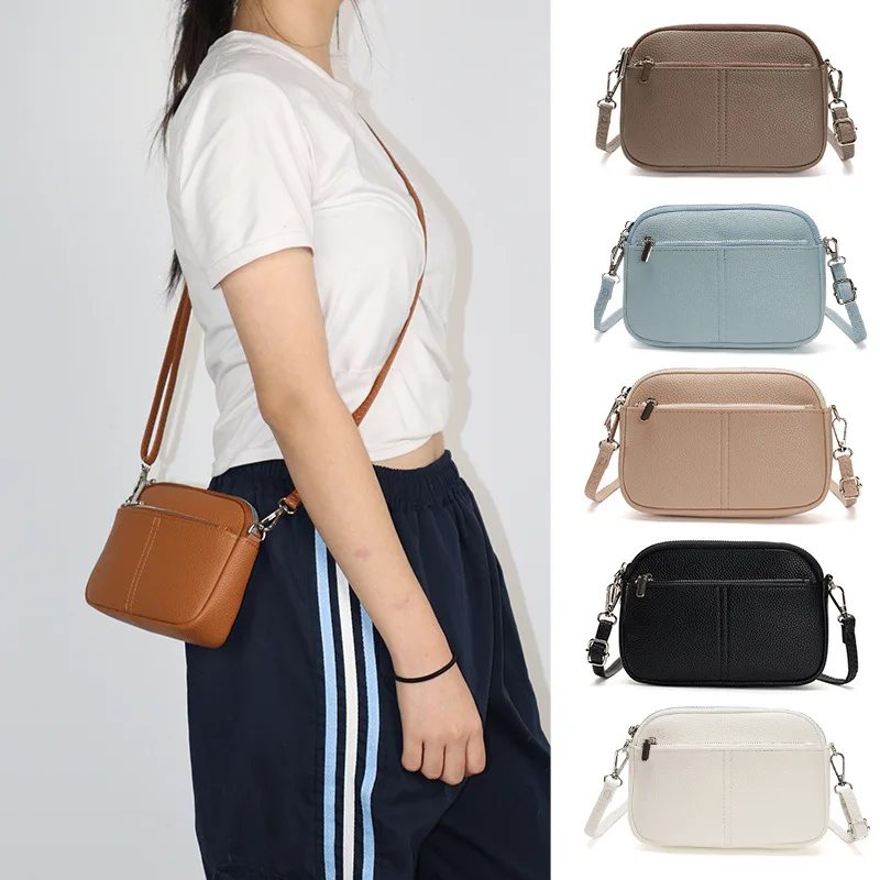 Portable PU Leather New Women Single Shoulder Crossbody Phone Bag Versatile Fashion Small Bag Large Capacity Shell Commute Bag
Portable PU Leather New Women Single Shoulder Crossbody Phone Bag Versatile Fashion Small Bag Large Capacity Shell Commute Bag